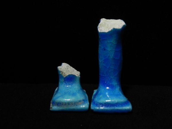 Picture of ANCIENT EGYPT - TWO PTOLEMAIC USHABTI LEGS, 300 B.C