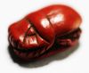 Picture of ANCIENT EGYPT , NEW KINGDOM RED JASPER SCARAB. 1400 B.C