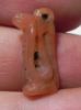 Picture of ANCIENT EGYPTIAN CARNELIAN COBRA AMULET. 1400 - 1200 B.C