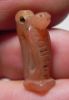 Picture of ANCIENT EGYPTIAN CARNELIAN COBRA AMULET. 1400 - 1200 B.C