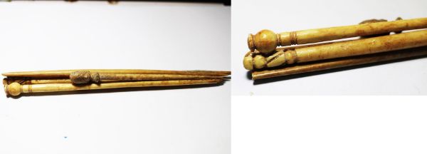 Picture of ANCIENT ROMAN IVORY HAIR PINS. LOT OF 5 . 100 - 300 A.D