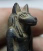 Picture of ANCIENT EGYPT. NEW KINGDOM. LARGE LAPIS LAZULI ANUBIS. 1400 - 1200 B.C