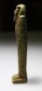 Picture of ANCIENT EGYPT. LARGE INSCRIBED FAIENCE USHABTI. 600 - 300 B.C