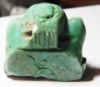 Picture of ANCIENT EGYPT, FAIENCE FRAGMENT OF A LARGE PATAIKOS AMULET. 600 B.C