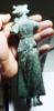 Picture of ANCIENT ROMAN LARGE BRONZE FIGURE OF A FEMALE . 200 - 300 A.D