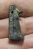 Picture of ANCIENT EGYPTIAN LAPIS LAZULI ANUBIS AMULET. 1400 - 1200 B.C.  NEW KINGDOM