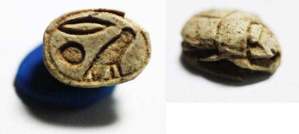 Picture of Ancient Egypt. New Kingdom. 1400 - 1200 B.C Stone Scarab