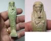 Picture of ANCIENT EGYPT. 26TH DYNASTY. FAIENCE USHABTI. 600 - 300 B.C