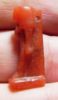 Picture of ANCIENT EGYPTIAN CARNELIAN AMULET OF A DEITY , NEW KINGDOM 1500 - 1100 B.C