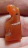 Picture of ANCIENT EGYPTIAN CARNELIAN AMULET OF A DEITY , NEW KINGDOM 1500 - 1100 B.C