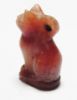 Picture of ANCIENT EGYPT, NEW KINGDOM CARNELIAN CAT AMULET. 1400 B.C