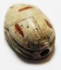 Picture of ANCIENT EGYPT, STONE SCARAB . NEW KINGDOM. 1300 B.C. DECORATED WITH A RAM'S HEAD ON THE BACK