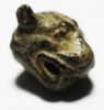 Picture of Bronze weight in the form of a lion head. Possibly Egypto-style. Iron Age II-III, late 7th-5th cent. BC.