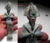 Picture of ANCIENT EGYPT. BRONZE STATUE OF OSIRIS.  600 - 300 B.C