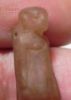 Picture of ANCIENT EGYPT, AMATHYST AMULET OF A MAN.  NEW KINGDOM 1400 - 1200 B.C