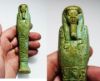 Picture of ANCIENT EGYPT. 26TH DYNASTY. FAIENCE USHABTI. 600 - 300 B.C