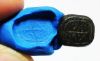 Picture of Iron Age II bronze seal. W/ pseudo-alphabetic Inscription.  South of Jordan. Ancient Edom. 600 B.C