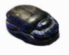 Picture of ANCIENT EGYPT , NEW KINGDOM LAPIS LAZULI SCARAB. 1400 B.C