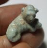 Picture of ANCIENT LEVANT. OVER 1800 YEARS OLD FAIENCE LION FIGURE.  NORTHERN LEVANT. THIS IS NOT EGYPTIAN.