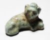 Picture of ANCIENT LEVANT. OVER 1800 YEARS OLD FAIENCE LION FIGURE.  NORTHERN LEVANT. THIS IS NOT EGYPTIAN.