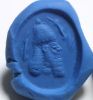 Picture of ANCIENT SASANIAN STONE SEAL WITH A KING. 400 - 500 A.D