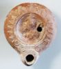 Picture of BEAUTIFUL  ROMAN TERRACOTTA OIL LAMP, 100 - 200 A.D. WITH PAN