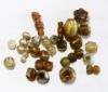 Picture of ANCIENT EGYPT. ROMAN ERA GLASS BEADS. 100 - 200 A.D