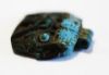 Picture of ANCIENT EGYPT. FAIENCE (EGYPTIAN BLUE) BES AMULET. 600 - 300 B.C