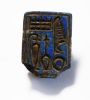 Picture of ANCIENT EGYPT. NEW KINGDOM. LAPIS LAZULI FROG SHAPED SEAL AMULET. 1400 - 1200 B.C