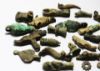 Picture of ROMAN GROUP OF 28 SMALL BRONZE ARTEFACTS & AMULETS. 200 - 300 A.D