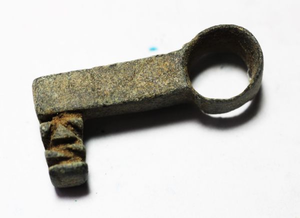 Picture of Roman Near East. Bronze Key . 300 - 400 A.D