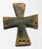 Picture of HOLY LAND. BYZANTINE BRONZE CROSS. 800 - 1000 A.D . HUGE.