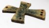 Picture of HOLY LAND. BYZANTINE BRONZE CROSS. 800 - 1000 A.D . HUGE.