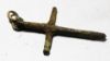 Picture of HOLY LAND. BYZANTINE BRONZE CROSS. 800 - 1000 A.D . LARGE.