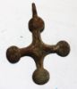 Picture of HOLY LAND. BYZANTINE BRONZE CROSS. 800 - 1000 A.D . LARGE.