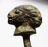 Picture of Iron Age II, c. 7th BC. Triple headed Bronze Pin. Holy land