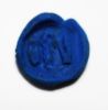 Picture of ANCIENT EGYPT. FAIENCE AMULET OF A BABOON. INSCRIBED BASE. 600 -300 B.C