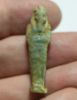 Picture of ANCIENT EGYPT. 26TH DYNASTY. FAIENCE USHABTI. 600 - 300 B.C