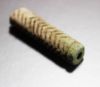 Picture of LATE BRONZE AGE. 1400 - 1200 B.C. FAIENCE CYLINDER SEAL.  