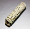 Picture of LATE BRONZE AGE. 1400 - 1200 B.C. FAIENCE CYLINDER SEAL.