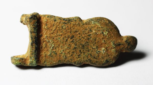 Picture of ANCIENT ROMAN BRONZE BELT BUCKLE. 300 - 400 A.D