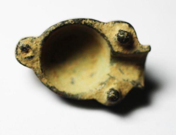 Picture of 1700's Post Medieval Bronze Musket Pellet MOLD 