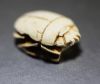 Picture of ANCIENT EGYPT. NEW KINGDOM STONE SCARAB. 1400 - 1200 B.C ,  with the name of Thutmose III