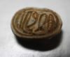 Picture of ANCIENT EGYPT. 2nd INTERMEDIATE PERIOD. STONE SCARAB. 1700 - 1550 B.C