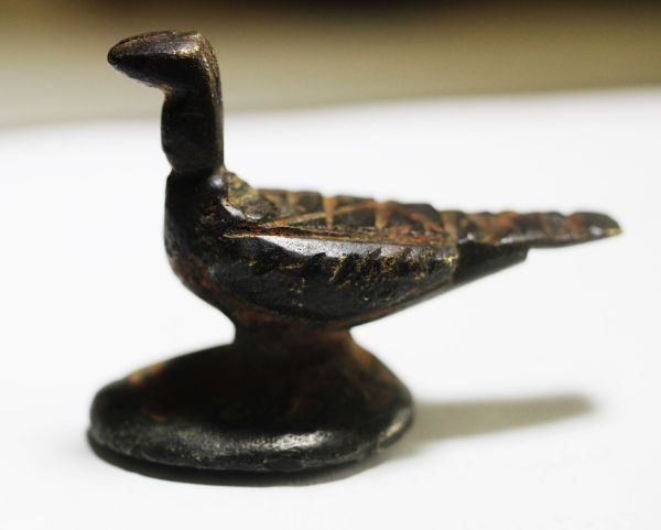 Picture of Islamic? Bronze Weight. in a shape of a bird. 1000 - 1200 A.D