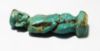 Picture of ANCIENT EGYPT -  FAIENCE PATAIKOS AMULET. 600 - 300 B.C