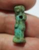 Picture of ANCIENT EGYPT -  FAIENCE HORUS (HARPOCRATES) AMULET. 600 - 300 B.C