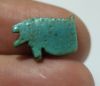 Picture of ANCIENT EGYPT -  FAIENCE EYE OF HORUS AMULET. 600 - 300 B.C