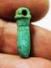 Picture of ANCIENT EGYPT -  FAIENCE PAPYRUS SCEPTRE AMULET. 600 - 300 B.C