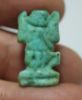 Picture of ANCIENT EGYPT-  FAIENCE SHU AMULET. 600 - 300 B.C